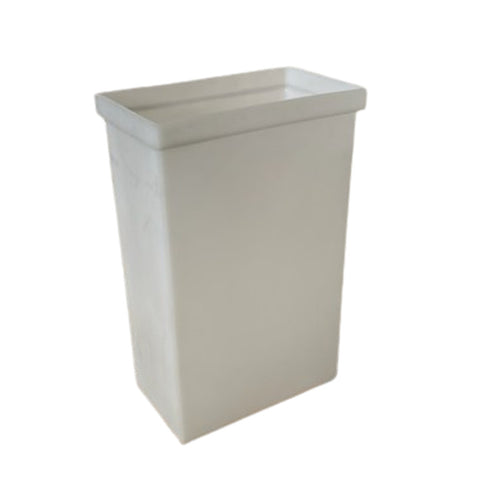 Cresco Resco IB10WHT Replacement Ingredient Bin, 10 Gallon, White (Lid Not Included)