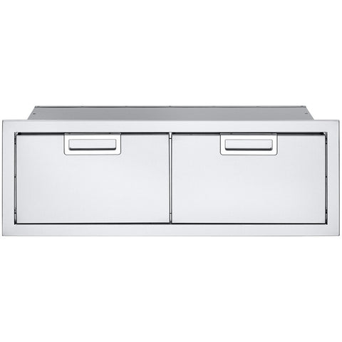 Crown Verity IBI36-DD Infinite Series 36 in 2-Drawer Built-In Stainless Steel Storage Drawers