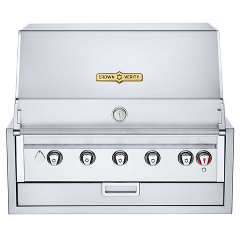 Crown Verity IBI36 Infinite Series 36 inch Built-In Outdoor Gas Grill