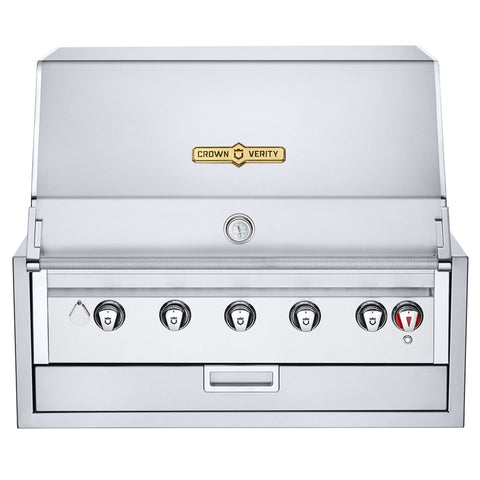 Crown Verity IBI36 Infinite Series 36 inch Built-In Outdoor Gas Grill