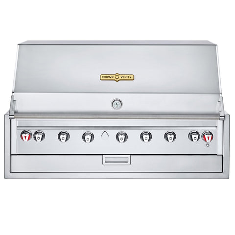 Crown Verity IBI48 LP Infinite Series 48 in Built-In Outdoor Gas Charbroiler Grill