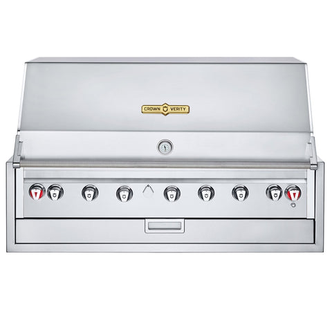 Crown Verity IBI48 LP Infinite Series 48 in Built-In Outdoor Gas Charbroiler Grill