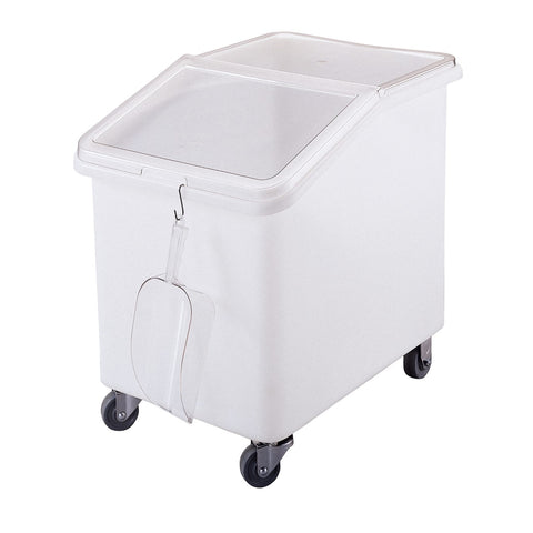 Cambro IBS37148 37 Gallon Mobile Ingredient Bin - White