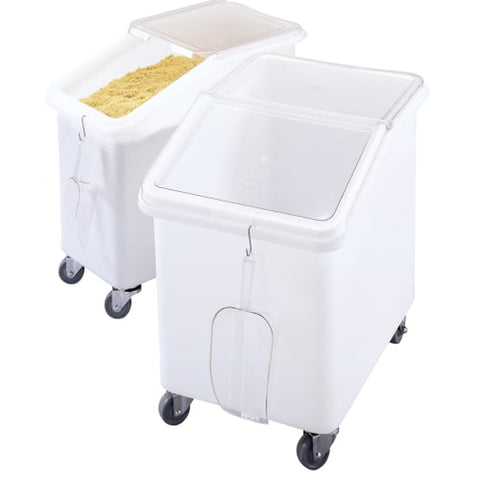 Cambro IBS37148 37 Gallon Mobile Ingredient Bin - White