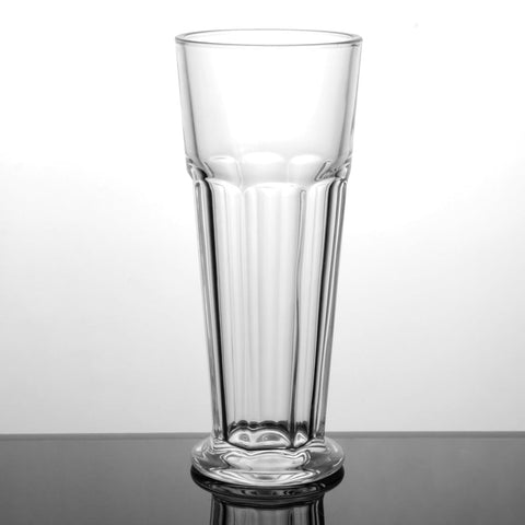 Enhanced Glassware IC-17 Enhanced 14 oz. Footed Pilsner Glass