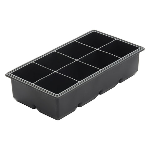 Winco ICCT-8R 8-Compartment Silicone Ice Cube Tray