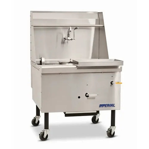 Imperial ICRA-2 60 in Chinese Wok Gas Range with Water-Cooled Top