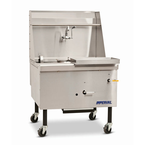 Imperial ICRA-2 60 in Chinese Wok Gas Range with Water-Cooled Top