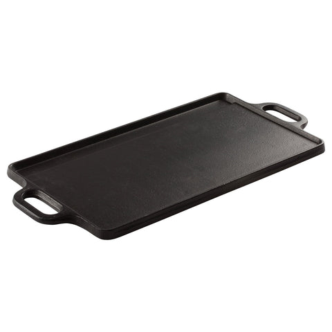 Winco IGD-2095 Reversible Cast Iron Griddle/Grill, 20" x 9-1/2"