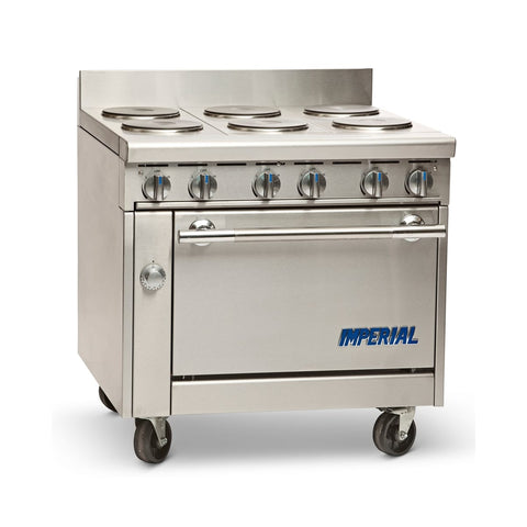 Imperial IHR-6-E Spec Series 36 Inch 6-Element Electric Range with Standard Oven