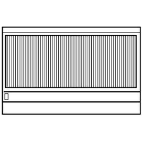 Imperial IR-24BR-120 24 in Gas Radiant Broiler Range with Space Saver Oven (87,000 BTU)