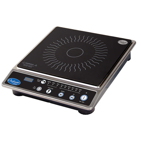 Globe IR1800 Countertop Induction Cooktop, 1 Burner, 1800W, 120V