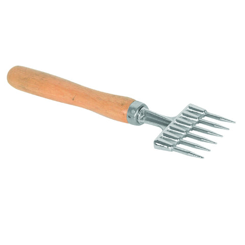 Thunder Group IRCP008 6-Prong Ice Chipper with Wooden Handle, 9 In.