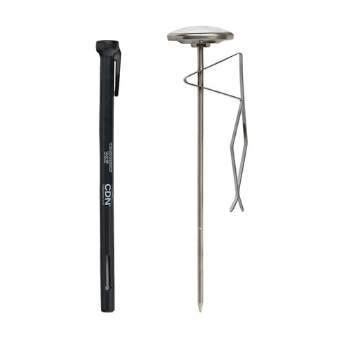 CDN IRTL220 Beverage and Frothing Thermometer with 7" Stem, 0 to 220°F