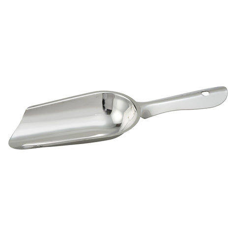 Winco IS-4 4 oz Stainless Steel Bar Ice Scoop