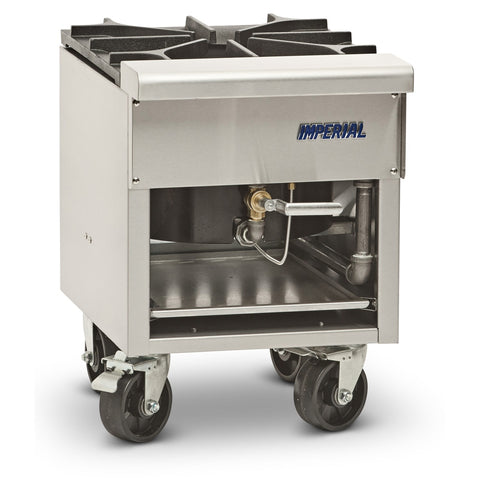 Imperial ISP-J-SP Hi-Temp Stock Pot Range with Jet Burner, 18 inch Wide