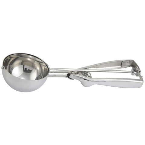 Winco ISS-8 Stainless Steel #8 Squeeze Disher/Portioner - 4 oz
