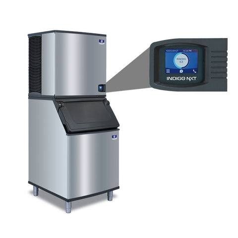 Manitowoc IYT1200C Indigo NXT QuietQube Remote Half Dice Cube Ice Machine Head - 1,146 lb/Day