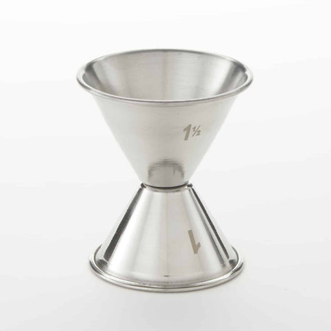 American Metalcraft J204 1 oz. & 1.5 oz. Stainless Steel Double Jigger