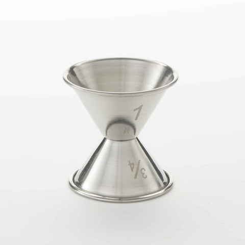 American Metalcraft J206 Double Jigger - 3/4 oz. & 1 oz. Stainless Steel