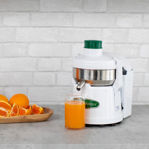 Omega J4000 High-Speed Centrifugal Juicer with Automatic Pulp Ejection