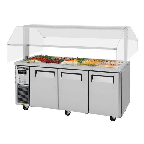 Turbo Air JBT-72-N J Series Three-Section Refrigerated Buffet Display Table