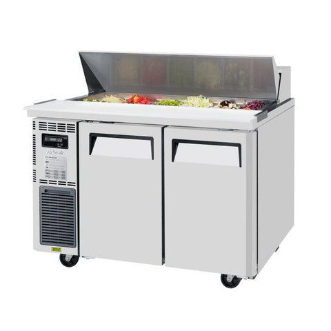 Turbo Air JST-48-N Two-Section J Series Sandwich/Salad Prep Table Refrigerator