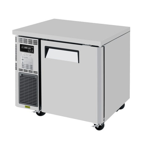 Turbo Air JUR-36S-N6 J Series 35-3/8" Undercounter Refrigerator, 1 Solid Door, Side Mount, 5.66 cu. ft.