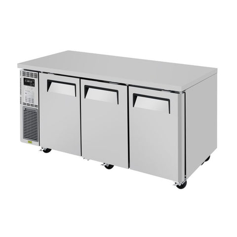 Turbo Air JUR-72S-N6 J Series 3-Section Narrow Undercounter Refrigerator