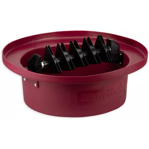 CFS Brands KA4400 KatchAll Magnetic Flatware Retriever Trash Can Lid, Burgundy