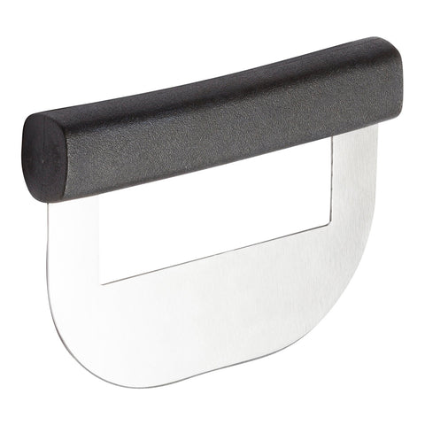 Winco KCC-1 Single Blade Chopping Knife with Black Polypropylene Handle