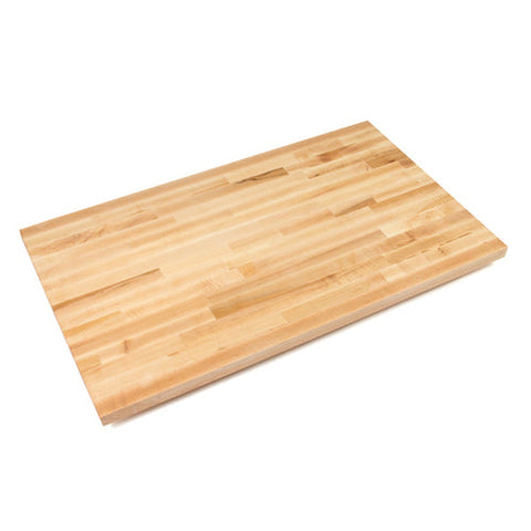 John Boos KCT-BL3636-O 36" x 36" Northern Hard Rock Maple Island Countertop with Penetrating Oil Finish