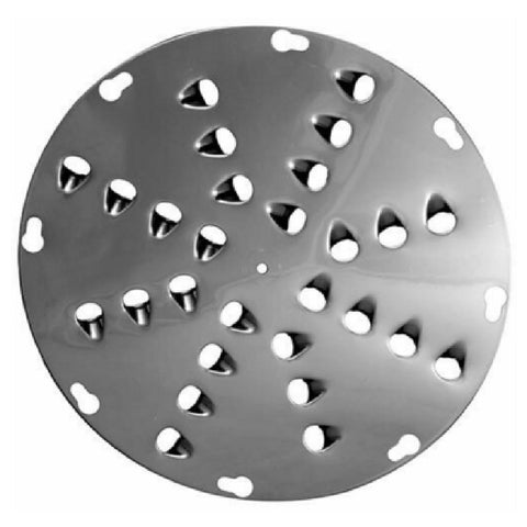 Alfa International KD-1/2 Shredding Disc Plate, 1/2 in Hole Size, Stainless Steel