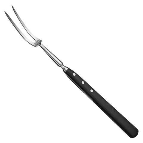 Winco KFP-180 Acero 18" Forged Cook's Carving Fork with Curved Tines