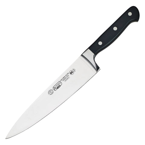 Winco KFP-80 Acero 8" Chef's Knife, Forged German Steel, Full Tang