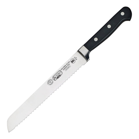 Winco KFP-82 Acero 8" Forged German Steel Serrated Bread Knife