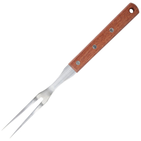 Winco KPF-612 Pot Fork with Wooden Handle, 21-7/8"