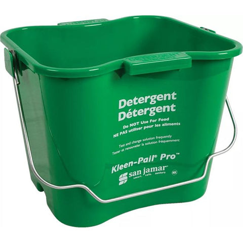 CFS Brands KPP196GN Kleen-Pail Pro 6 Qt Green Utility Pail