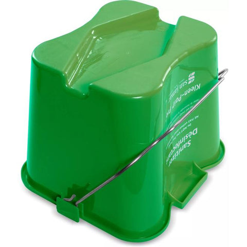 San Jamar KPP256GN Kleen-Pail Pro 8 Quart Sanitizing Pail, Green