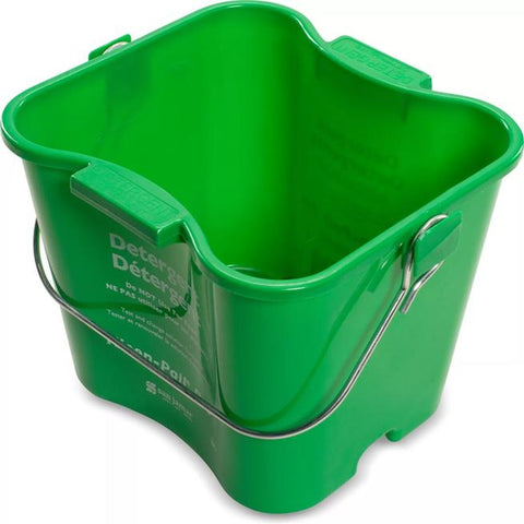 CFS Brands KPP97GN Kleen-Pail Pro 3 Quart Green Detergent Pail