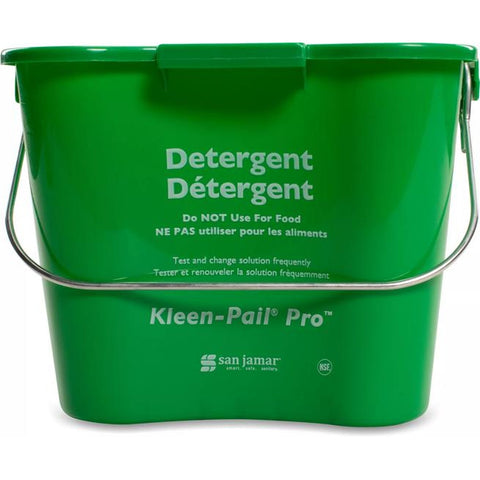 CFS Brands KPP97GN Kleen-Pail Pro 3 Quart Green Detergent Pail