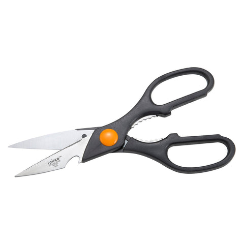 Winco KS-01 All-Purpose Stainless Steel Kitchen Shears with Plastic Handle, 11"