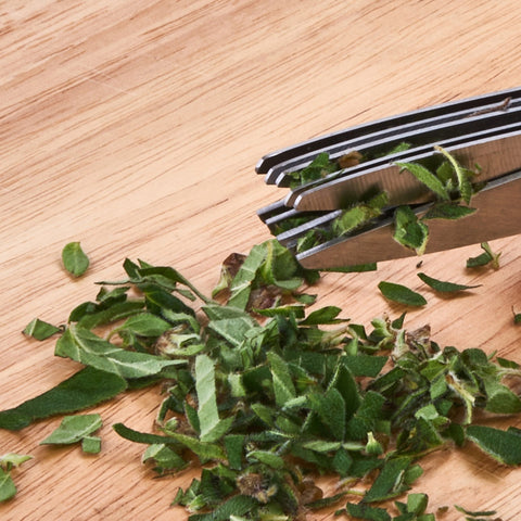 Winco KS-05 Herb Shears, 7-3/4" 5-Blade Stainless Steel