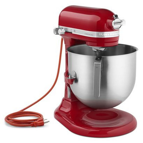 KitchenAid Commercial KSM8990ER NSF Certified 8 Qt Bowl-Lift Stand Mixer (Empire Red)