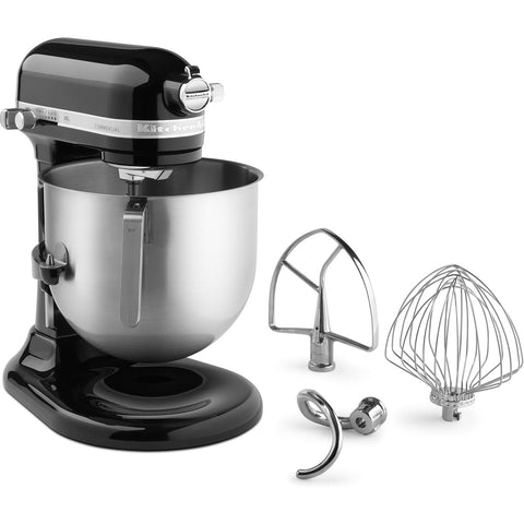 KitchenAid Commercial KSM8990OB NSF Certified Commercial Series 8-Qt Bowl-Lift Stand Mixer (Onyx Black)