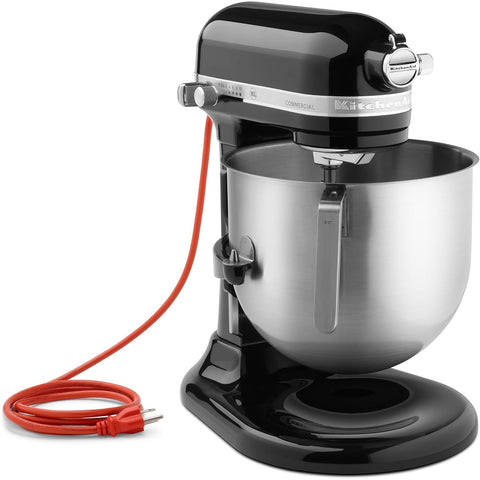 KitchenAid Commercial KSM8990OB NSF Certified Commercial Series 8-Qt Bowl-Lift Stand Mixer (Onyx Black)
