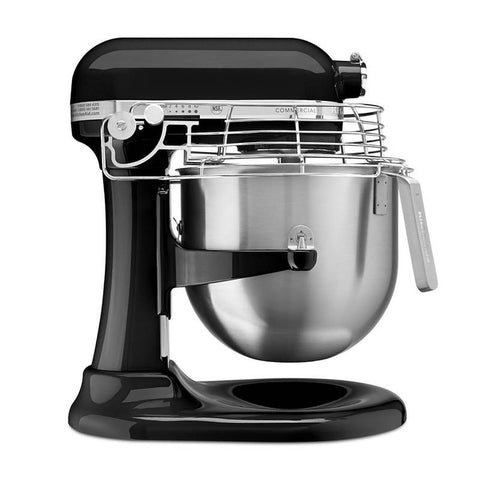 KitchenAid Commercial KSMC895OB NSF Certified 8 Qt Bowl-Lift Commercial Stand Mixer with Bowl Guard, Onyx Black