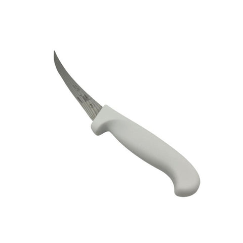Cresco Resco KWBONE6FC 6" Flexible Curve Boning Knife, White Handle