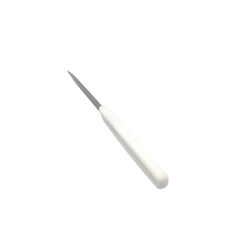 Cresco Resco KWPARING4S 4 Inch Smooth Paring Knife with White Handle