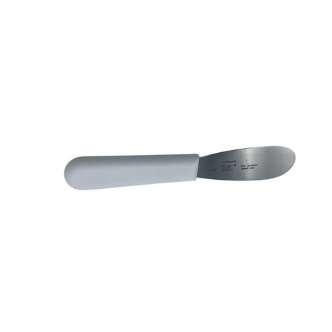 Cresco Resco KWSPREAD35S 3.5" Smooth White Sandwich Spreader